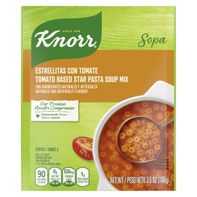 Knorr Sopa/Pasta Soup Mix Tomato Based Star Pasta️
