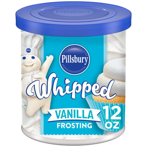 Pillsbury Whipped Vanilla Frosting, 12 Oz Tub