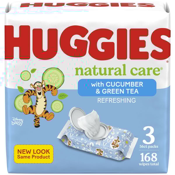 Huggies Natural Care Refreshing Scented Baby Wipes