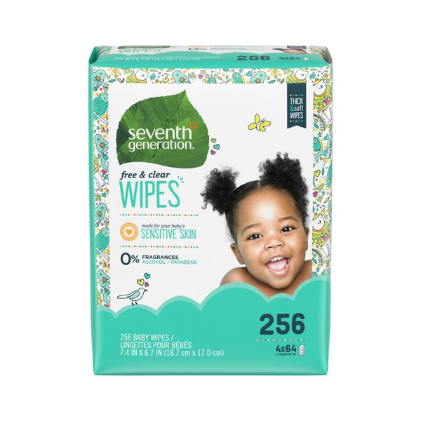 Seventh Generation Baby Wipes Refill Sensitive Protection
