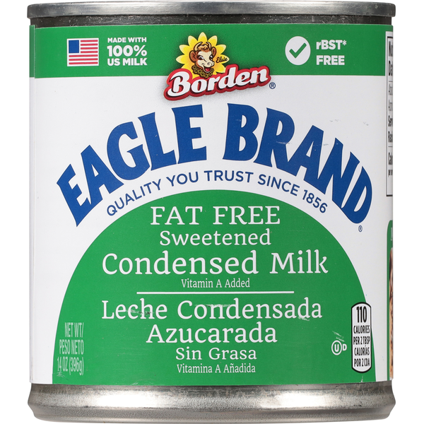 Eagle Brand Condensed Milk, Fat Free, Sweetened