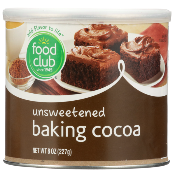 Food Club Unsweetened Baking Cocoa
