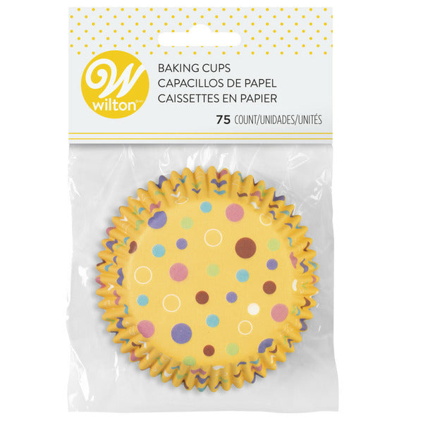 Wilton Sweet Dots Cupcake Liners, 75-Count