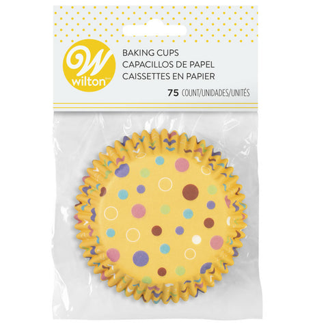 Wilton Sweet Dots Cupcake Liners, 75-Count