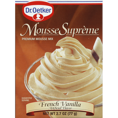 Dr. Oetker Mousse Mix, Premium, French Vanilla