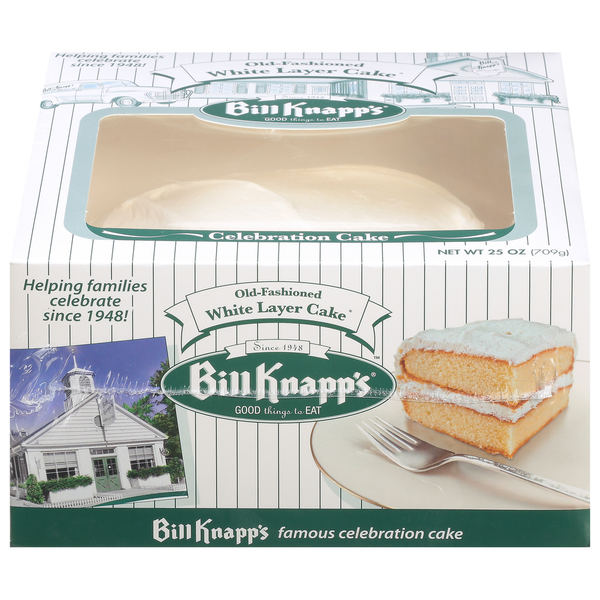 Bill Knapp's Cake, White Layer, Old-Fashioned