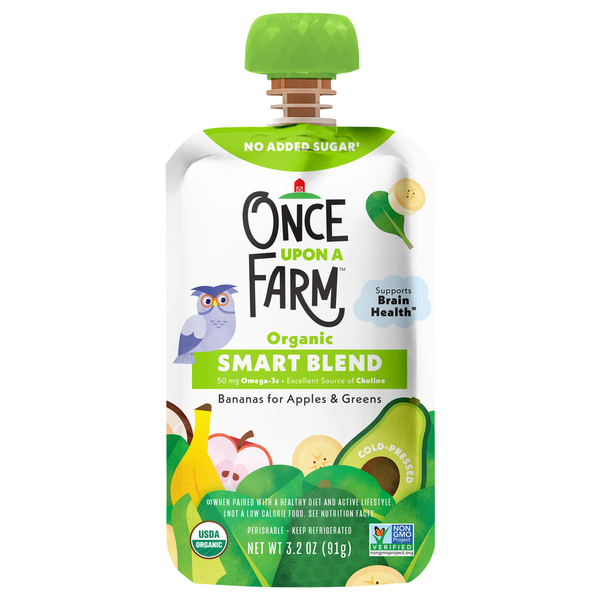Once Upon a Farm Smart Blend, Organic, No Added Sugar