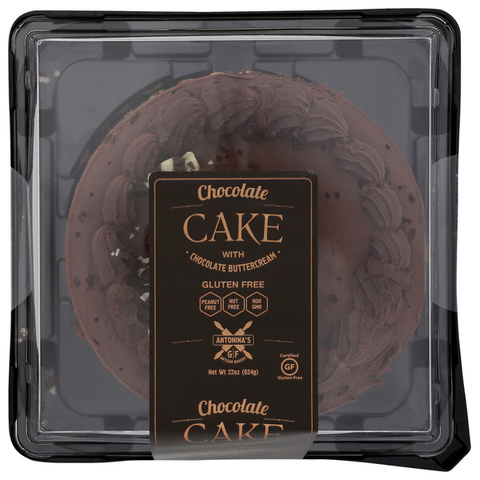 Antonina's Chocolate Cake with Buttercream Frosting, Gluten Free
