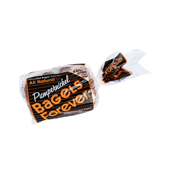 Bagels Forever Pumpernickel Bagels