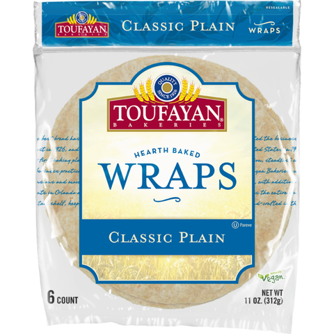 Toufayan Bakeries Classic Plain Wraps