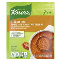 Knorr Sopa/Pasta Soup Mix Tomato Based Alphabet Pa...
️
