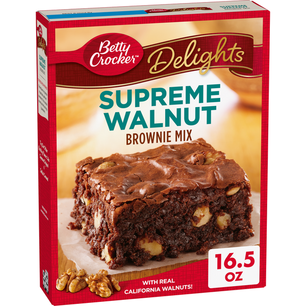 Betty Crocker Supreme Walnut Brownie Mix