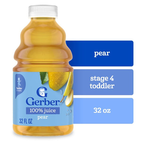 Gerber Pear Fruit Juice