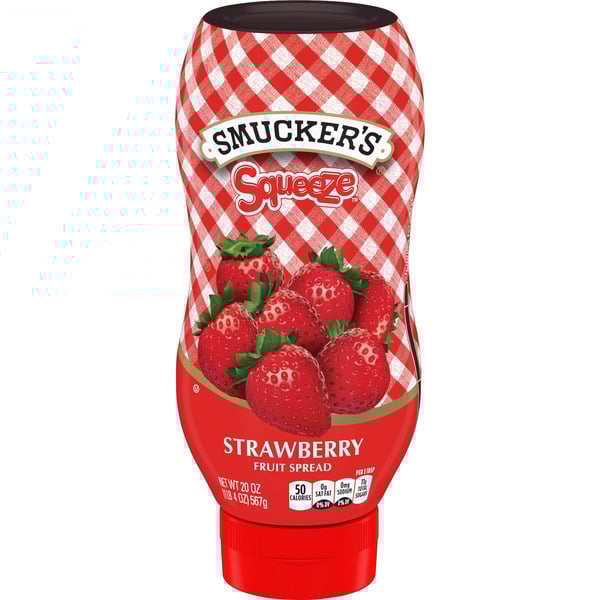 Smucker's Squeeze Strawberry Fruit Spread, 20 Ounces